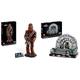 LEGO 75371 Star Wars Chewbacca, Wookie-Figur mit Bogenspanner & 75352 Star Wars Thronsaal des Imperators