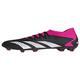 adidas Accuracy.3 Unisex Football Shoes, Black White Pink Team Shock, 7 US