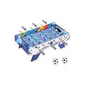 Foosball Table, Family Soccer Game with Wood Grain Finish, Analog Scoring, Wooden Football Game Table Easy to Install Indoor Family Games Party Perfect for Family Night for Children
