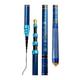 Fishing Rod 3.6-6.3M Adjustable Positioning Fishing Rod Telescopic Ultra-Short Carbon Fishing Spinning Feeder Rod Light Hard Stream Rod Fishing Pole and Reel Fishing Rod Kit (Color : B, Size : 5.4-4