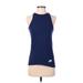 Nike Active Tank Top: Blue Activewear - Women's Size X-Small