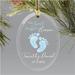 The Holiday Aisle® Holiday Shaped Ornament Glass | 3.75 H x 3 W x 0.1 D in | Wayfair 3FB8F1E715F540B48B274C489B260B0F