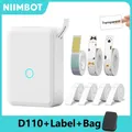 Niimbot-Mini imprimante portable D110 imprimante d'étiquettes autocollantes adhésives thermiques