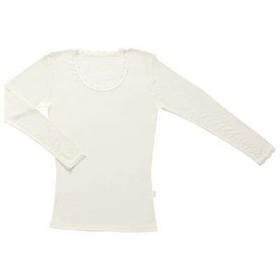 Joha - Women's Blouse 70402 - Merinounterwäsche Gr M weiß