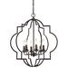 Chandette 22" Wide 6-Light Chandelier - Oil Rubbed Bronze