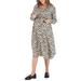 Lina Long Sleeve Maternity/nursing Shirtdress