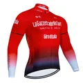 Tour De Italy D'ITALIA maglia da ciclismo rossa Premium anti-uv felpa a maniche lunghe tuta da