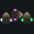 E-Gitarren-Picks mit hoch empfindlichem LED-Licht Musik instrument leuchtendes Plektrum rutsch fest