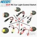 Neebrc rc 3ch Steuersc halter Panel LED-Lampe Lichts ystem ein-/ausschalten für RC Auto Fahrzeug