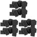 48 pcs Bass Traps Wall Corner Cube Bass Traps Low Frequency Bass Traps Muffler Diffusers