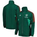 Manchester United adidas Training Regenjacke – Grün