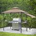 8' x 5' Outdoor Grill Gazebo 2-Tier Canopy