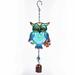 BELLZELY Holiday Time Decor Clearance Owl Wind Chimes Metal Crafts Painted Ornaments Bell Pendants