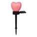 Solar Light Outdoor Garden Lamp Valentine s Day Outdoor Decoration Romantic Heart Shape Stake Light Water Resistance LED Light for Garden Patio Yard