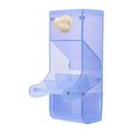 Parrot Bird Feeder Bird Water Dispenser Parrot Waterer Feeder Bottles Bird Drinker Container Cage Accessories for Parakeet Budgies Cockatiel Lovebird Blue