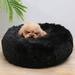 Weloille Dog Bed Pet Bed Pets Cat Dog Round Winter Warm Sleeping Bag Bed Cushion Mat Long Fluffy Plush Soft Pet Bed Warming Dog Beds