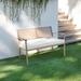 Humble + Haute Sunbrella Canvas Indoor/Outdoor Corded Bench Cushion