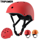 Tripumer Kids Bike Helmet Toddler Helmet Ages 3-8 Years Old Boys Girls Multi-Sport Helmet Childrens Helmets Adjustable Skateboard Cycling Helmet Lightweight for Toddler to Youth Red