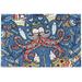 Dreamtimes 1000 Piece Jigsaw Puzzle for Adults Kids Old Octopuses Puzzle Wooden Jigsaw Puzzle Family Game Intellective Toys Wall Art Work for Educational Gift Home Decor