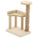 Doll House Wooden Mini House Cat Tree Model Toy Mini Furniture Ornament 1:12