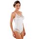 Susa Body ohne Bügel Nizza I Body Shapewear Damen I Frauen Mieder I Softer Bodysuit mit Shaping Effekt I Formt deutlich Taille, Bauch und Po I Natur I 85B