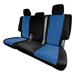 FH Group Custom Fit Car Seat Covers for 2011â€“2021 Jeep Grand Cherokee Rear Set Blue Neoprene Seat Covers Waterproof Car Seat Covers Jeep Grand Cherokee Accessories