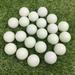 FRCOLOR 4pcs Glow In The Dark Golf Balls Reusable Golf Training Balls Smooth Fluorescent Golf Balls