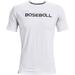 Under Armour Mens Baseball Wordmark T-Shirt White 100/Black Large