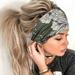 Women s Printed Headband Sports Hair with A Wide Edge Yoga Headband Soft Hair Band Headdress Bundle Hair Band