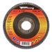 1 Pc Forney 4-1/2 In. D X 7/8 In. Zirconia Aluminum Oxide Flap Disc 40 Grit 1 Pc