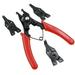 Holiday Gifts New 4 in 1 Snap Ring Pliers Plier Set Circlip Combination Retaining Clip White Elephant Gifts for Adults 2024