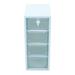 Desktop Drawer Organizer Box Storage Container Case with 4 Clear Desktop Drawer Units Vanity Container Office Desk Filing Storage Box Blue