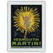 Vermouth Martini - Turin (Torino) Italy - Martini & Rossi - Vintage Advertising Poster by Leonetto Cappiello c.1914 - Japanese Unryu Rice Paper Art Print (Unframed) 12 x 16 in