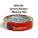 BAZIC 0.94 x 40 yard (24 mm x 36.58 M) General Purpose Labeling Bundling Mounting Masking and Packing Packing Tape - B951