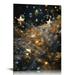 COMIO Space Decor for Boys Room Canvas Wall Art Solar System Posters for Bedroom Galaxy Room Decor Outer Space Room Decor Modern Astronomy Constellation Themed Pictures Framed Artwork