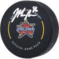 Jack Hughes New Jersey Devils Autographed 2024 NHL All-Star Game Official Puck