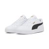 Sneaker PUMA "CAVEN 2.0", Gr. 40, schwarz-weiß (puma weiß, puma schwarz, gold), unifarben, sportlich, Schuhe