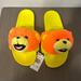 Adidas Shoes | Jeremy Scott X Adidas Bear Adilette Slippers, Size 11 | Color: Orange/Yellow | Size: 11