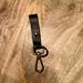 Madewell Accessories | Madewell Front Door Leather Key Fob | Color: Black/Gold | Size: Os