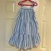 J. Crew Dresses | Jcrew Crewcuts Girl’s Cotton Dress Size 12 | Color: Blue/White | Size: 12g