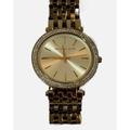 Michael Kors Jewelry | Michael Kors Darci Watch Mk-3191 Gold Tone Pave Crystal Needs Battery | Color: Gold | Size: Os