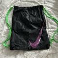 Nike Bags | Nike Drawstring Backpack | Color: Black/Purple | Size: Os