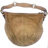 Coach Bags | 80s Vintage Coach 9177 Caramel Shoulder Bag Crossbody Leather Hobo Purse Handbag | Color: Tan | Size: Os