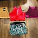 Nike Shorts | New Nike Women’s Nike Pro Lot. 3 Sports Bras, And One Pair Of Nike Pro Shorts. | Color: Blue/Green | Size: Xl