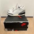 Nike Shoes | Nike Air Jordan Retro 3- Fire Red, Black, White And Cream (Us Men’s 7/W-8.5) | Color: Black/Cream/Red/White | Size: 7