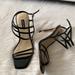 Nine West Shoes | Nine West Womens Zana Strappy Black Patent 9m New!! | Color: Black | Size: 9