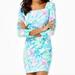 Lilly Pulitzer Dresses | Lilly Pulitzer Bailee Multi Coral Bay Shift Dress | Color: Blue/White | Size: S