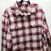 Levi's Shirts | Levis Red/White Plaid Flannel Long Sleeve Button Up Shirt Mens Xl | Color: Red/White | Size: Xl