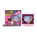 Lite Brite Super Bright HD Barbie-Edition - LED Leucht-Zeichentafel, Neon Effekt Leuchtkunst, kreatives Spiel für Kinder, ideal für Jungen & Mädchen ab 4 Jahren