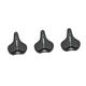 3 Pcs Bicycle Saddle Bike Saddle Mtb Saddle Black Bike Seat Divination Women Mtb Kids Seating Dirt Bikes Mens Bikes Saddle Replacement Women Bike Sponge Accessories Comfortable